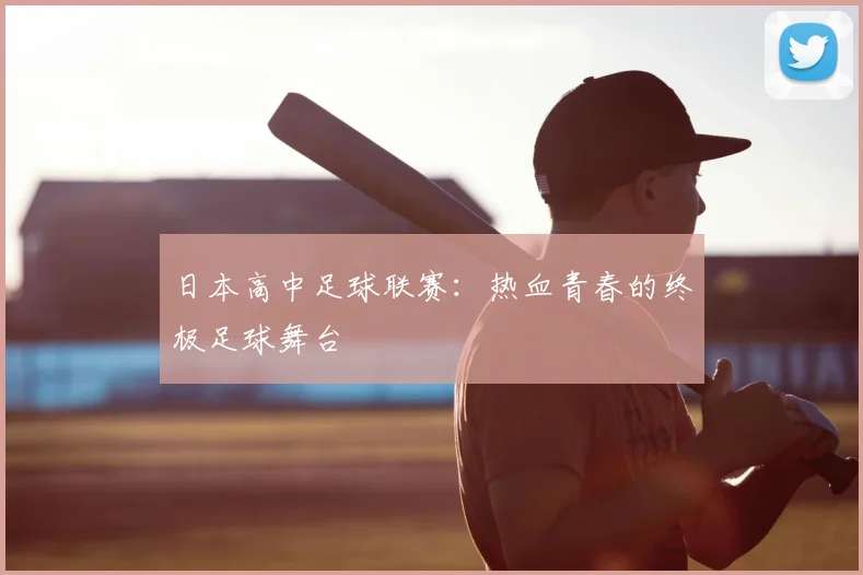 日本高中足球联赛：热血青春的终极足球舞台