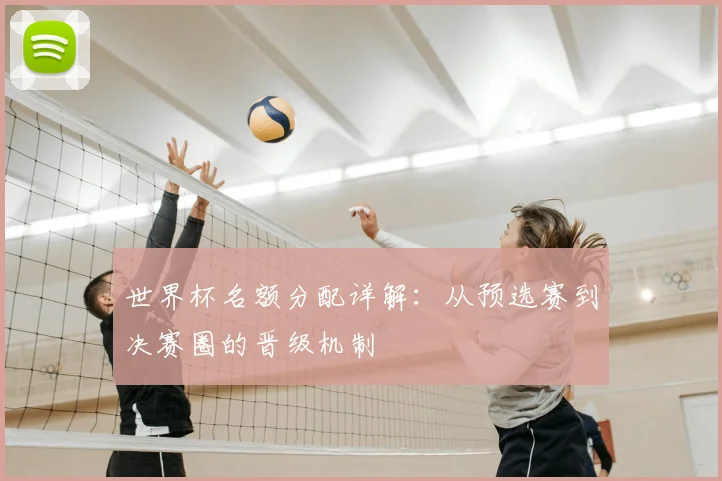 世界杯名额分配详解：从预选赛到决赛圈的晋级机制